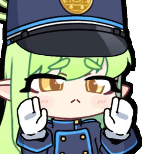 🙂‍↔️ Стикер «Tachibana Hikari Blue Archive» для Telegram
