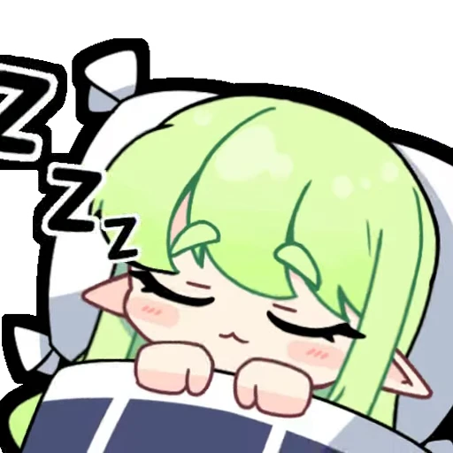 😴 Стикер «Tachibana Hikari Blue Archive» для Telegram