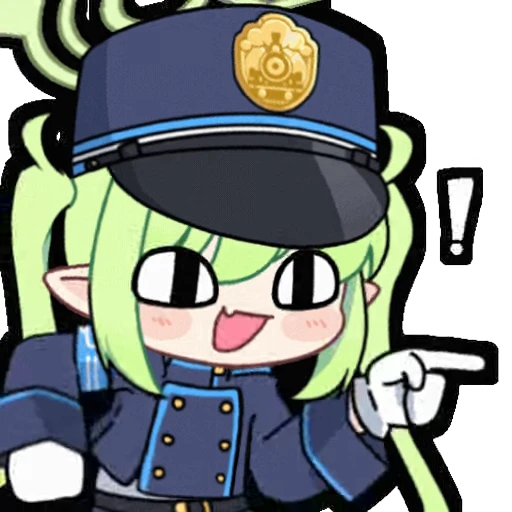 👉 Стикер «Tachibana Hikari Blue Archive» для Telegram