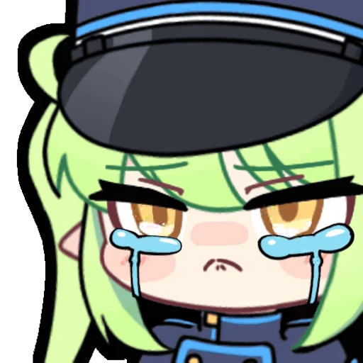 😭 Стикер «Tachibana Hikari Blue Archive» для Telegram