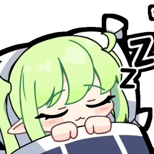 😴 Стикер «Tachibana Hikari Blue Archive» для Telegram