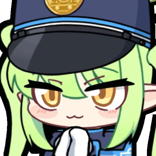 🙂‍↕️ Стикер «Tachibana Hikari Blue Archive» для Telegram