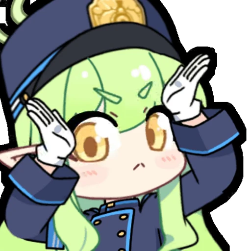 💁‍♀️ Стикер «Tachibana Hikari Blue Archive» для Telegram