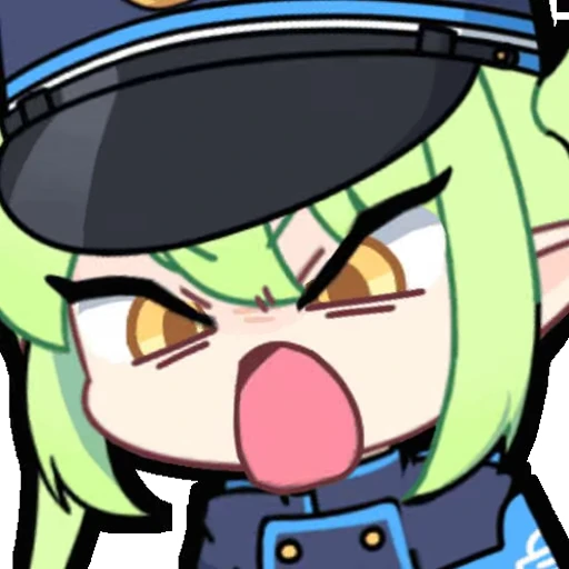 😠 Стикер «Tachibana Hikari Blue Archive» для Telegram