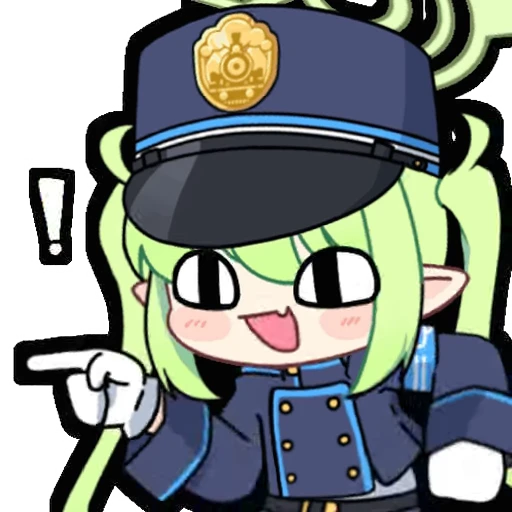 👈 Стикер «Tachibana Hikari Blue Archive» для Telegram