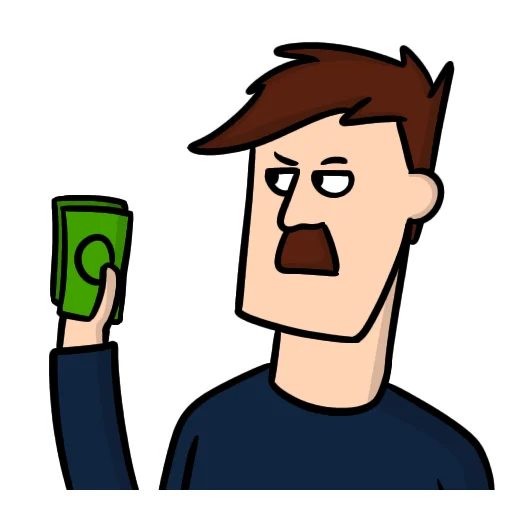 🤑 Стикер «Шурик В Большом Городе» для Telegram