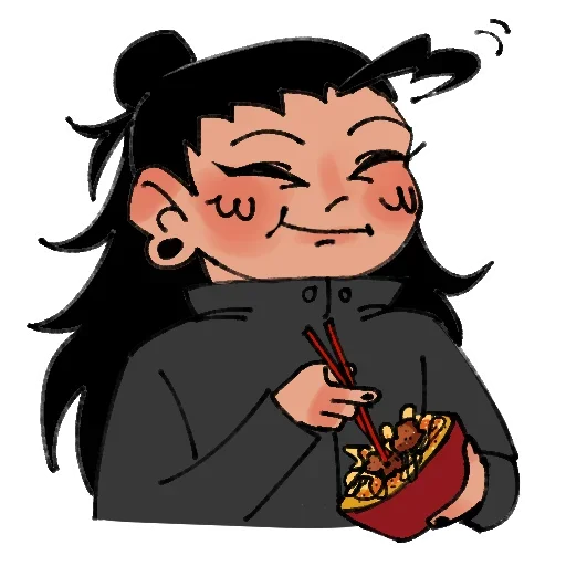 😋 Стикер «Jujutsu Kaisen Магическая битва» для Telegram