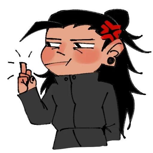 😤 Стикер «Jujutsu Kaisen Магическая битва» для Telegram