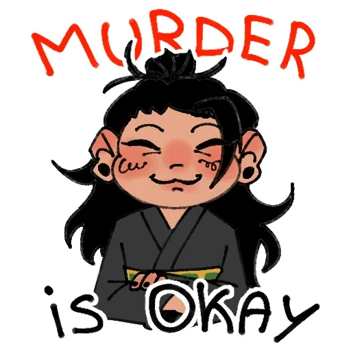 😊 Стикер «Jujutsu Kaisen Магическая битва» для Telegram
