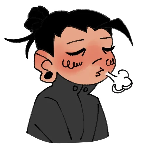 😮‍💨 Стикер «Jujutsu Kaisen Магическая битва» для Telegram