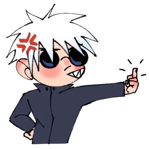 🖕 Стикер «Jujutsu Kaisen Магическая битва» для Telegram