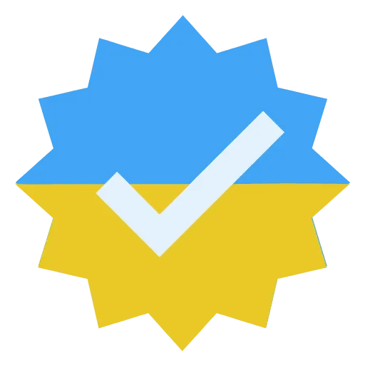 😘 Эмодзи «Шум Триває» для Telegram