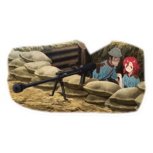 👈 Стикер «Shuumatsu no Izetta» для Telegram