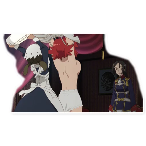😧 Стикер «Shuumatsu no Izetta» для Telegram