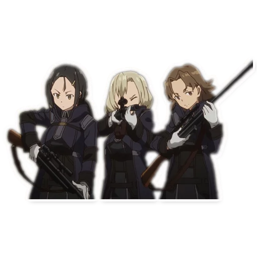 👩 Стикер «Shuumatsu no Izetta» для Telegram