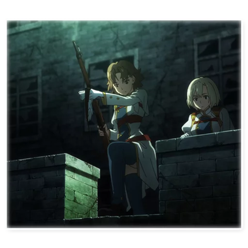 🔫 Стикер «Shuumatsu no Izetta» для Telegram