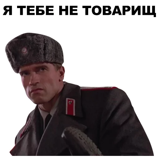 🇨🇳 Стикер «Шварценеггер» для Telegram