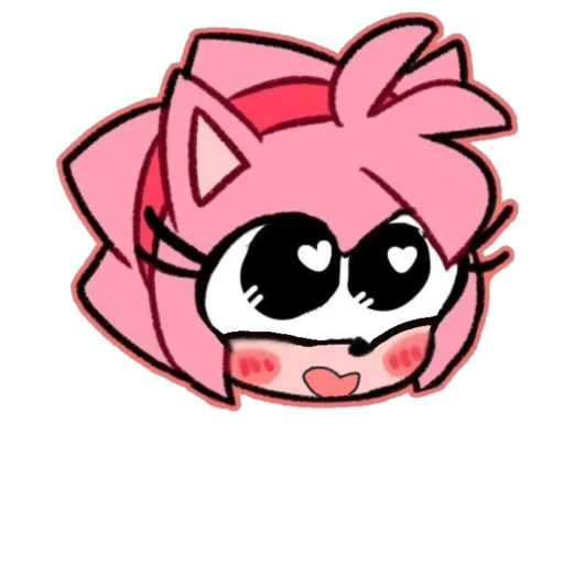😊 Стикер «Shy little amy» для Telegram