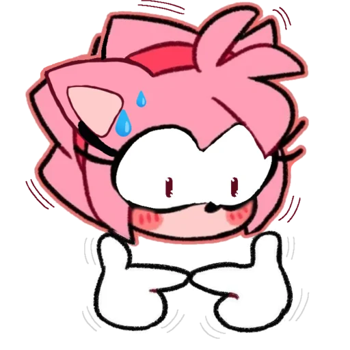 😰 Стикер «Shy little amy» для Telegram
