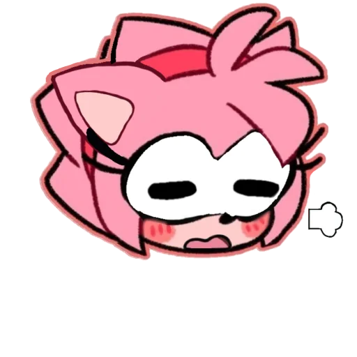 😮‍💨 Стикер «Shy little amy» для Telegram