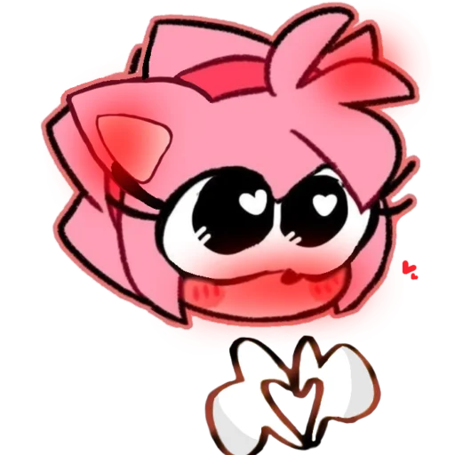 🫶 Стикер «Shy little amy» для Telegram