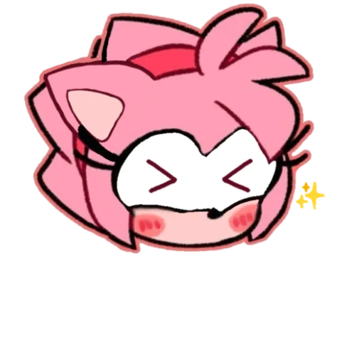 😆 Стикер «Shy little amy» для Telegram