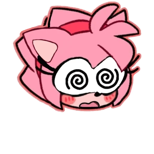 😵‍💫 Стикер «Shy little amy» для Telegram