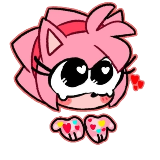 🥹 Стикер «Shy little amy» для Telegram