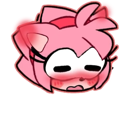 😍 Стикер «Shy little amy» для Telegram