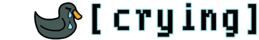 🙁 Стикер «Shy Duck» для Telegram