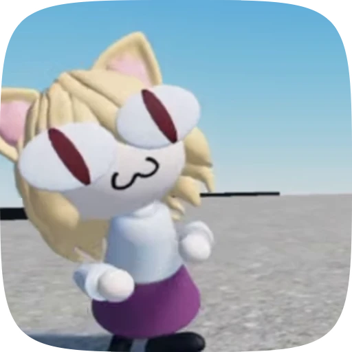 😺 Стикер «•.•.•.•.•.• ＮＥＣＯ ＡＲＣ .•.•.•.•.•.•.» для Telegram