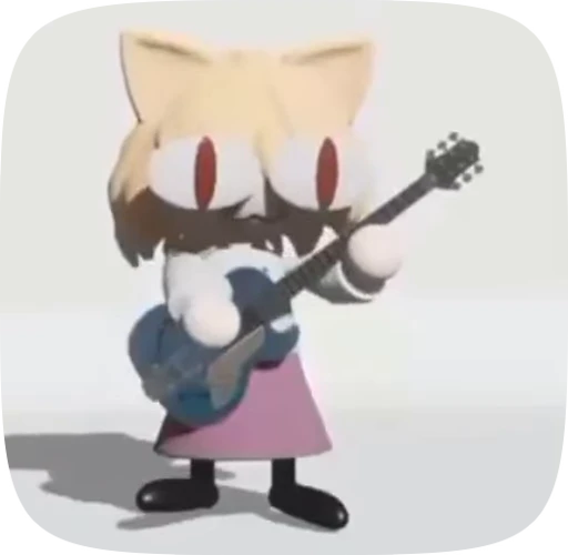 😺 Стикер «•.•.•.•.•.• ＮＥＣＯ ＡＲＣ .•.•.•.•.•.•.» для Telegram