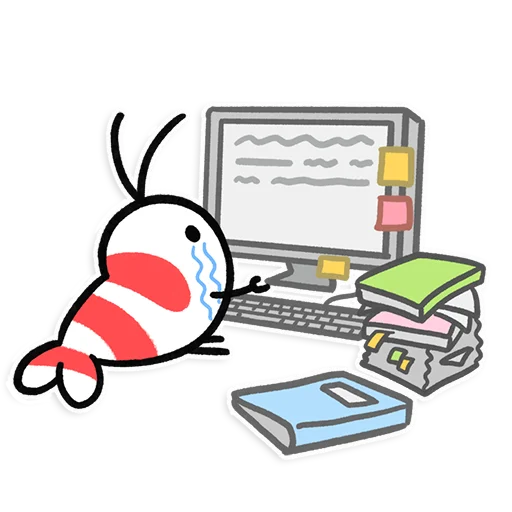🤯 Стикер «Shy Shrimp» для Telegram