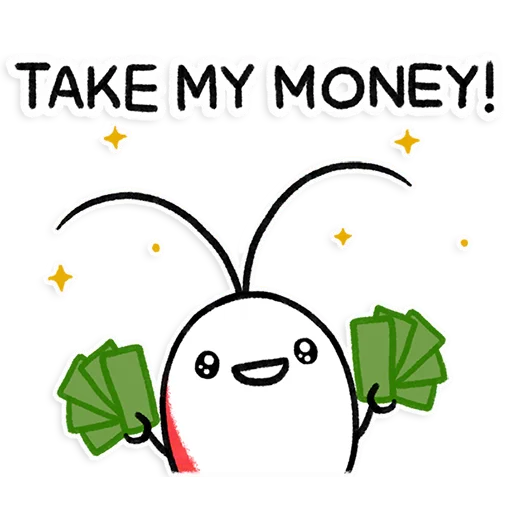 🤑 Стикер «Shy Shrimp» для Telegram