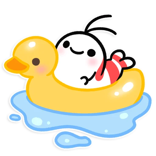 🦐 Стикер «Shy Shrimp» для Telegram