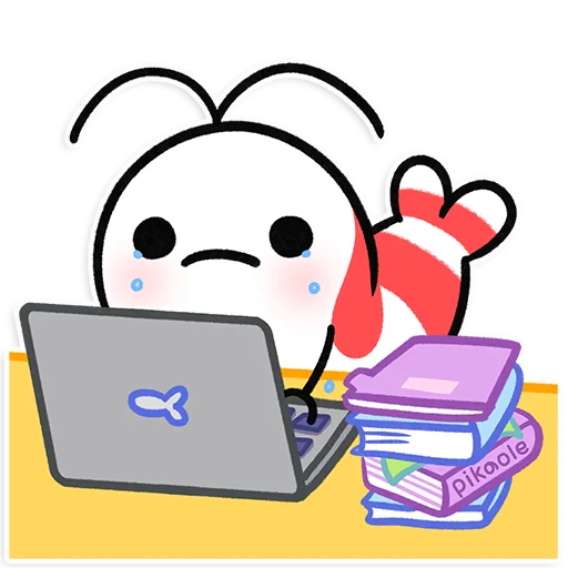 🦐 Стикер «Shy Shrimp» для Telegram
