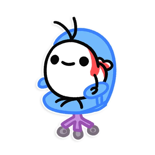 🦐 Стикер «Shy Shrimp» для Telegram