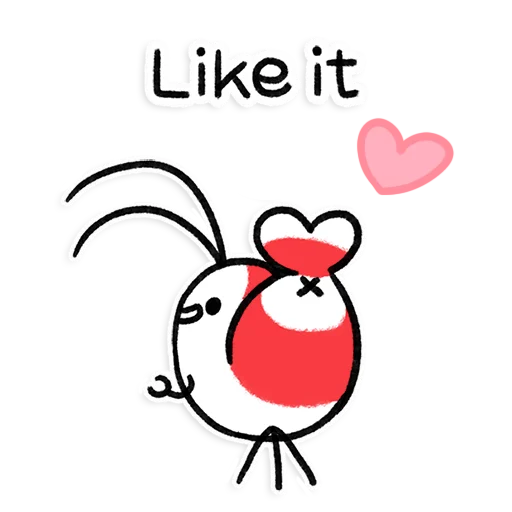 ❤️ Стикер «Shy Shrimp» для Telegram