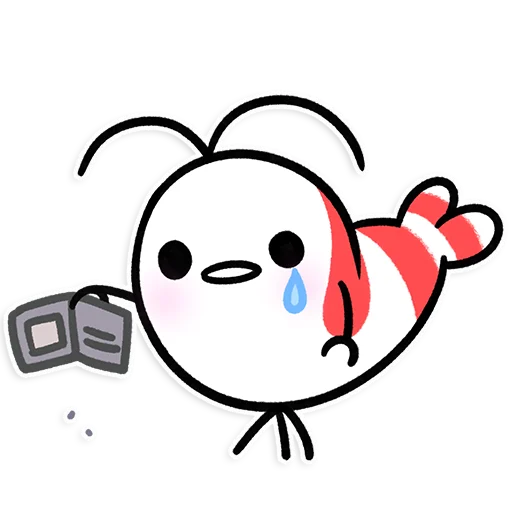 🦐 Стикер «Shy Shrimp» для Telegram