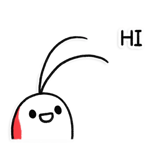 ✋ Стикер «Shy Shrimp» для Telegram