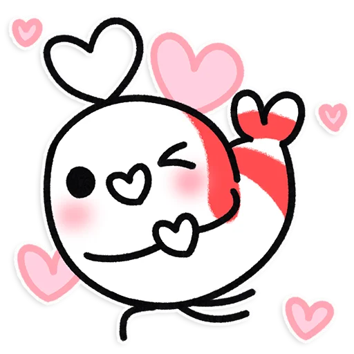 🦐 Стикер «Shy Shrimp» для Telegram