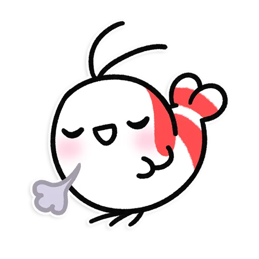 🦐 Стикер «Shy Shrimp» для Telegram