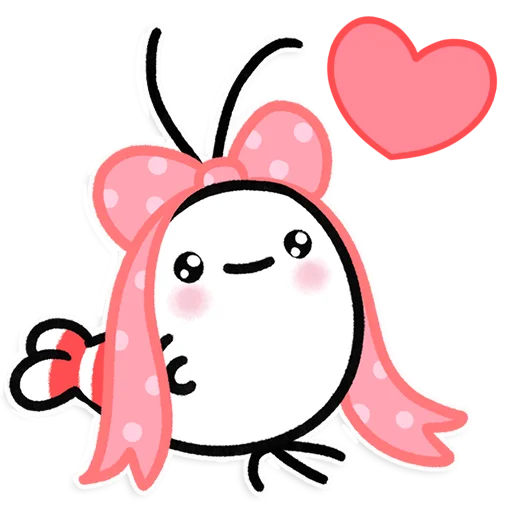 😘 Стикер «Shy Shrimp» для Telegram