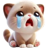 😫 Эмодзи «Сиамский котик» для Telegram