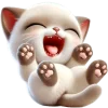 🤣 Эмодзи «Сиамский котик» для Telegram