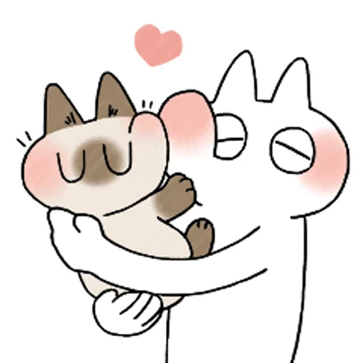 🥰 Стикер «Siamese Cat Live» для Telegram