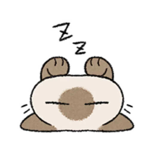 😺 Стикер «Kawaii Siamese» для Telegram