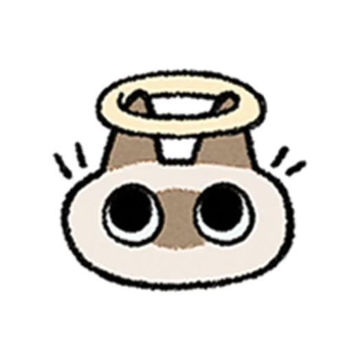 😺 Стикер «Kawaii Siamese» для Telegram