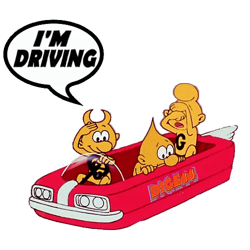 🚗 Стикер «SIAMO FATTI COSI&;» для Telegram