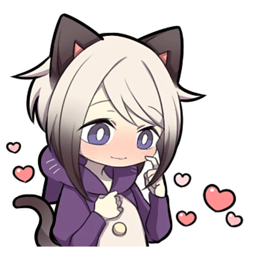 🥰 Стикер «Сиамский котёнок» для Telegram
